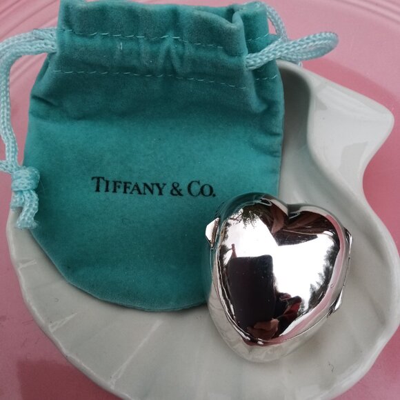 Tiffany & Company Sterling Heart Box - Picture 6 of 7